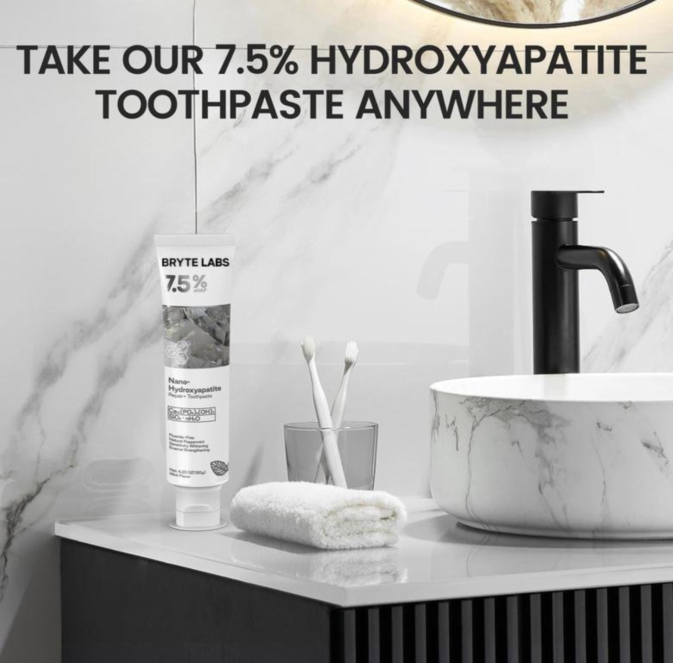 Hydroxyapatite Remineralizing Toothpaste