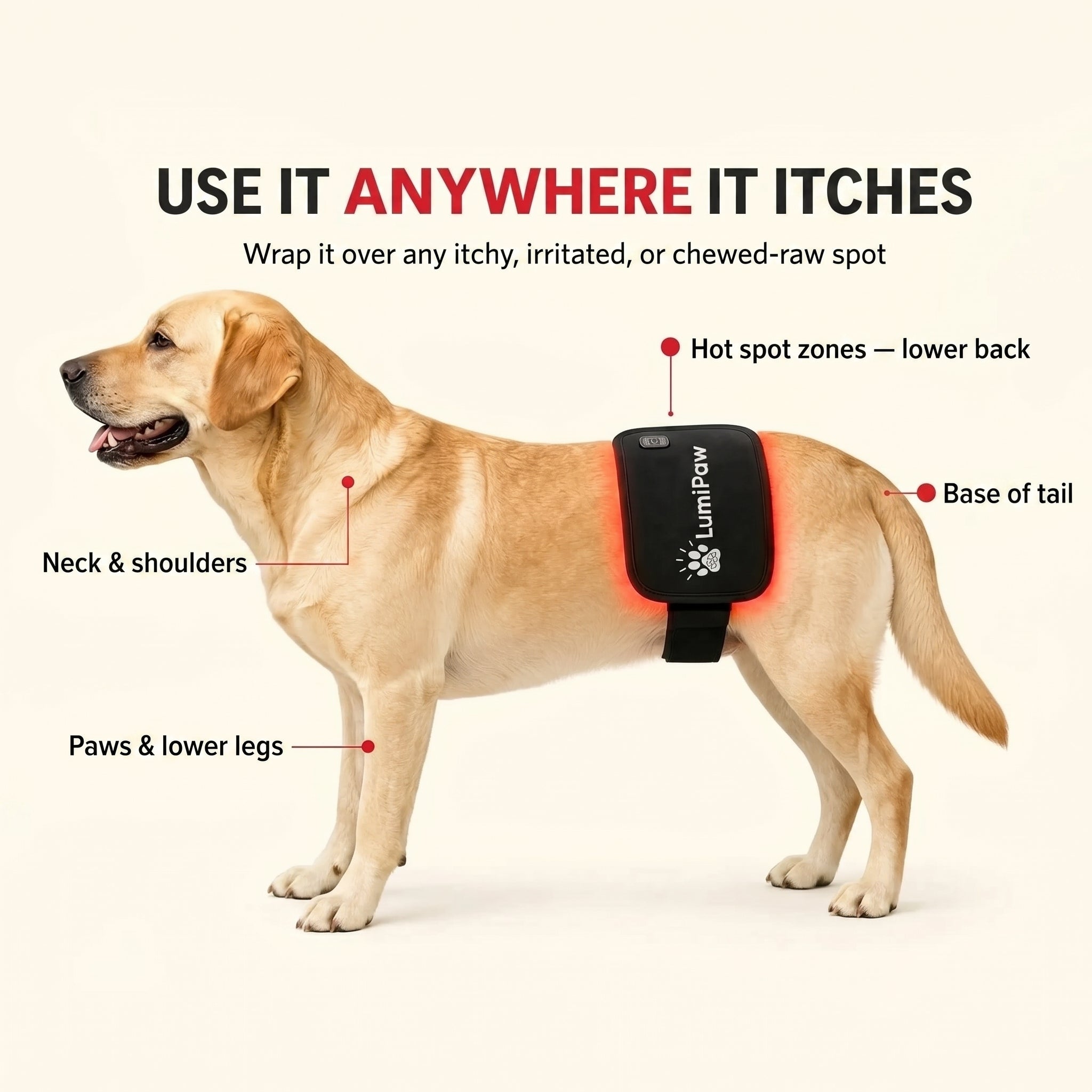 LumiPaw - Red Light Theraphy Pad
